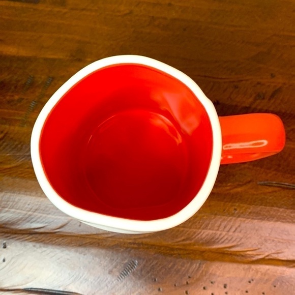 Rae Dunn “Paradise” Mug Coral Handle & Inside - Picture 6 of 8